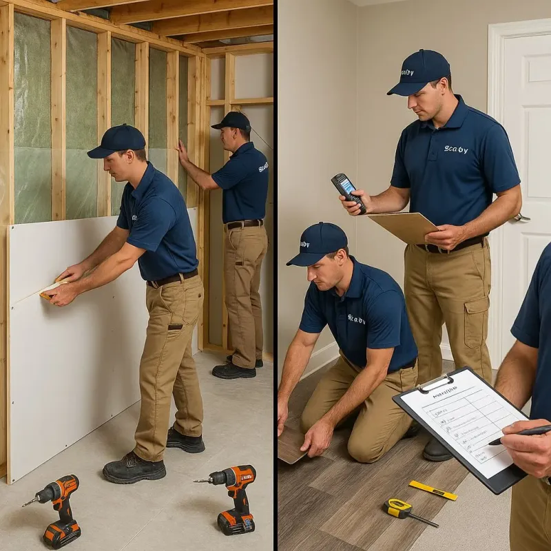 Repairs and Reconstruction process in Gladwin County, MI